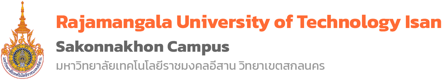 Rajamangala University of Technology Isan Sakon Nakhon Campus Logo